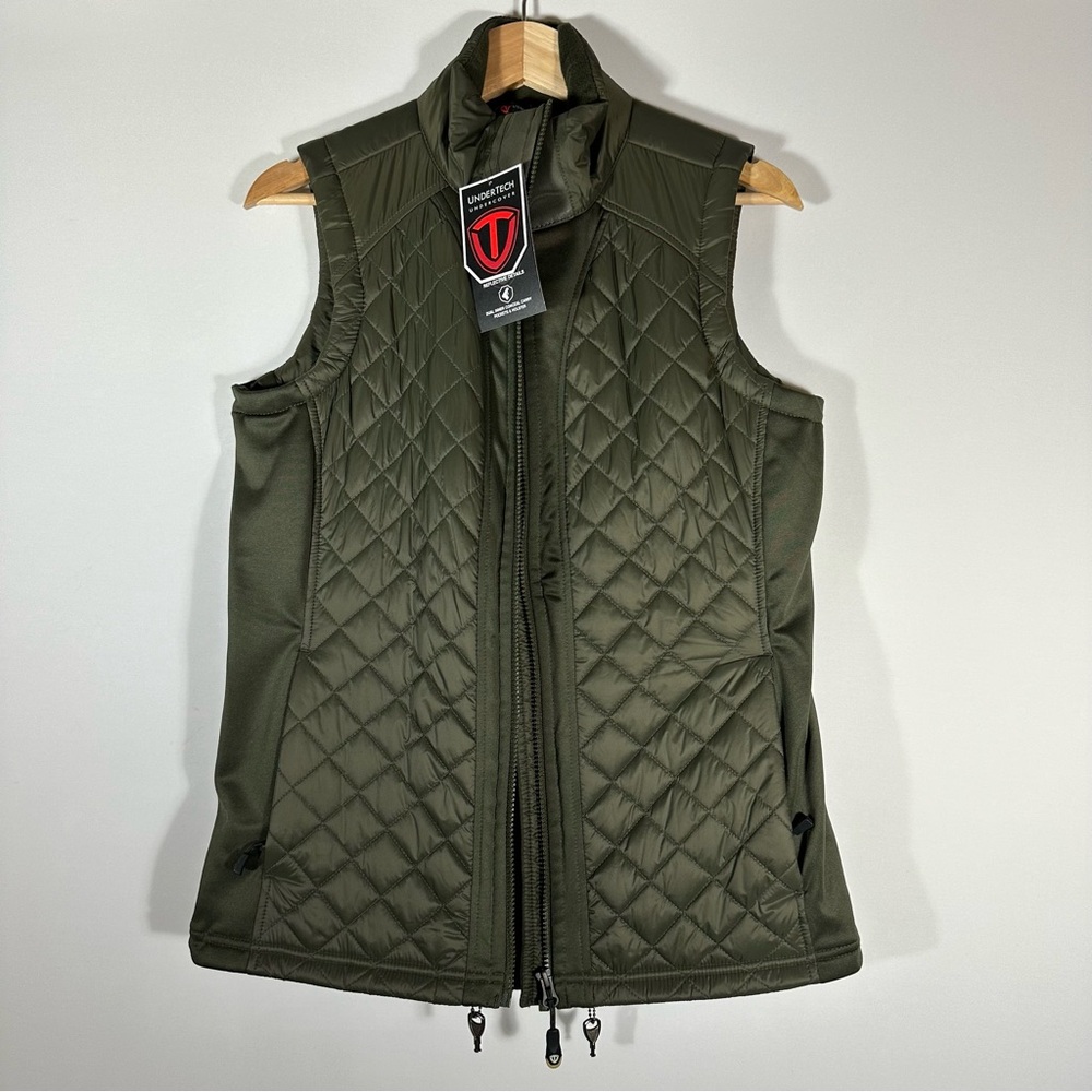 UNDERTECH UNDERCOVER - NWT Women's Concealed Carry Vest Army Green Size Medium